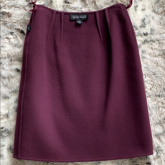 Ellen Tracy Wool Skirt - Picture 5 of 9